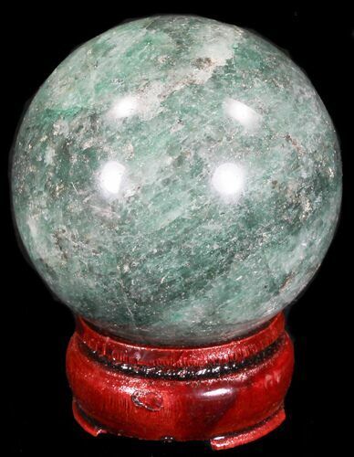 Aventurine (Green Quartz) Sphere - Glimmering #32143